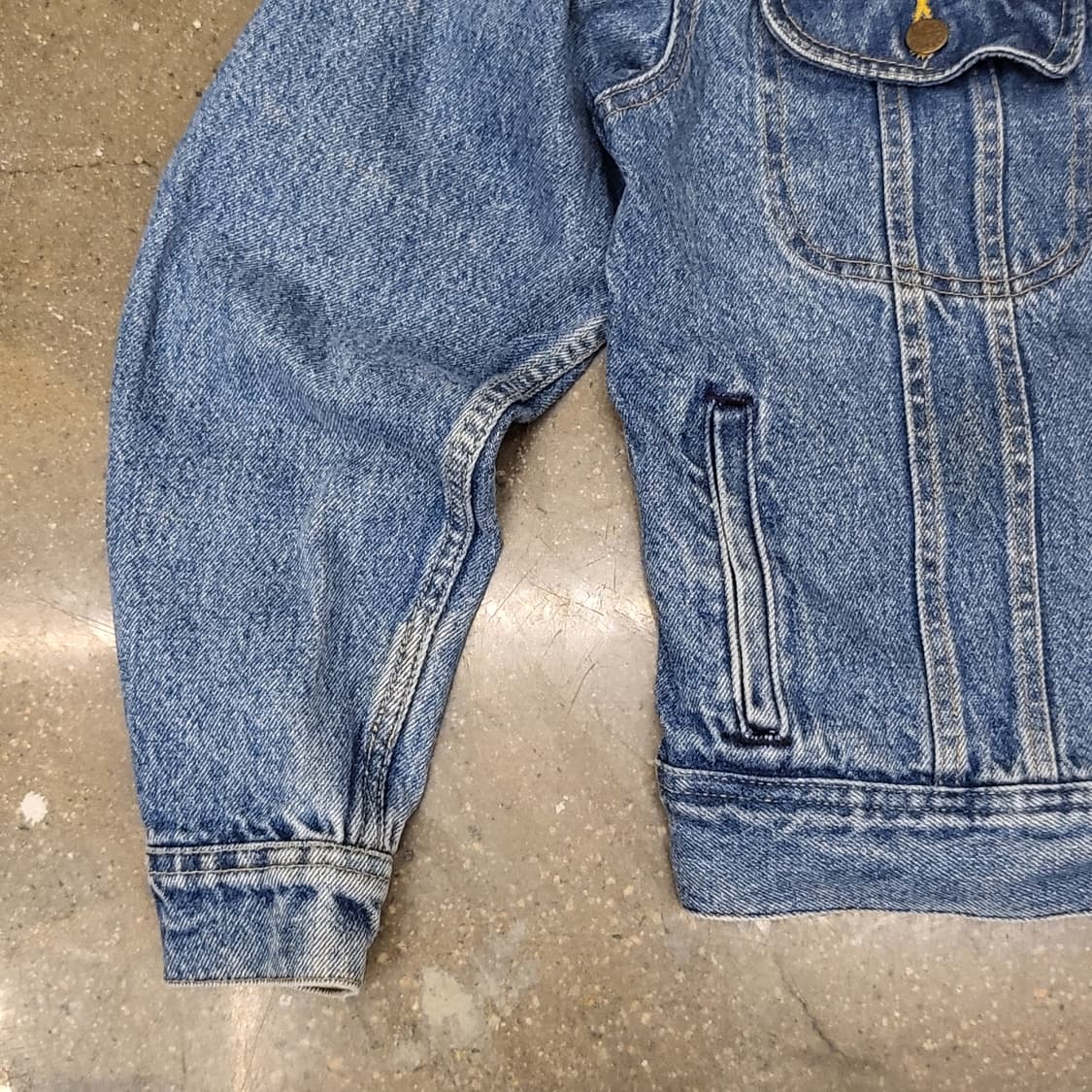 90s Made in USA 미국빈티지 리 Lee 데님자켓 청자켓 상품이미지6