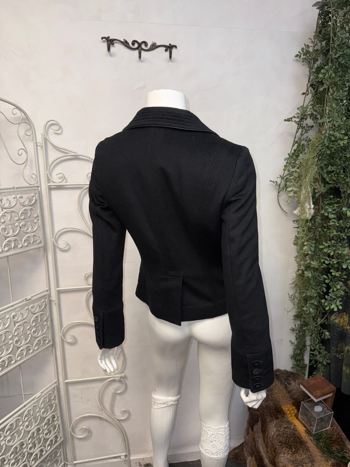 Calvin Klein angora wool cashmere jacket 상품이미지8