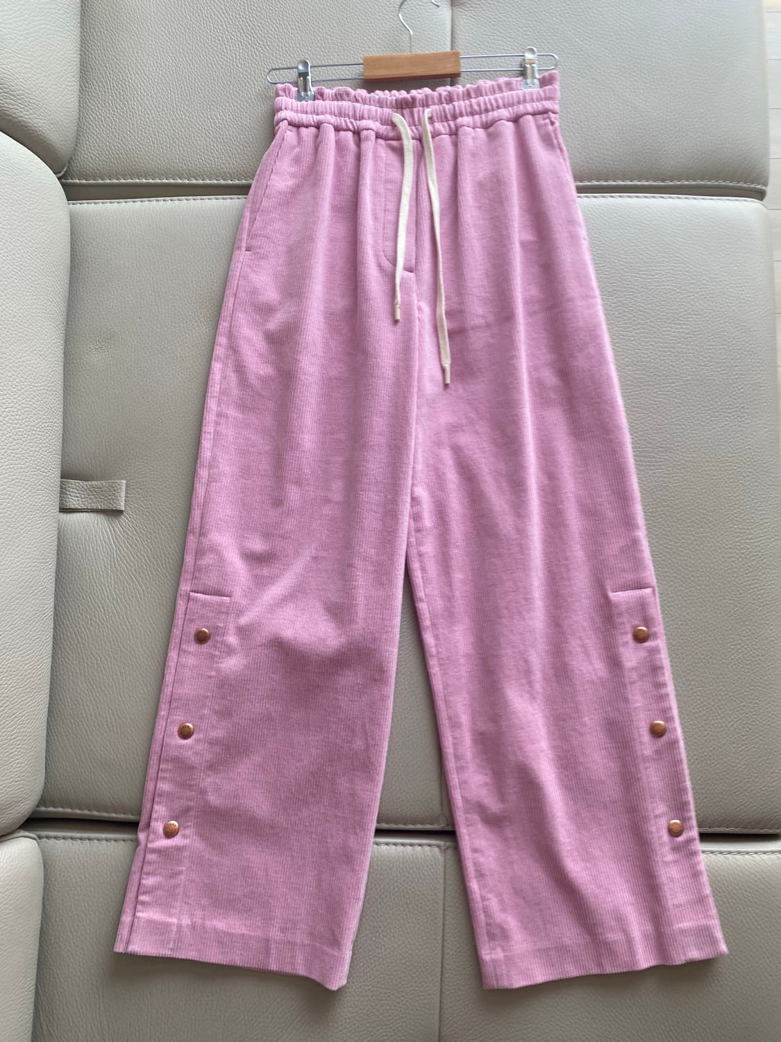 럭키슈웨뜨 코듀로이 와이드 팬츠 상품이미지4