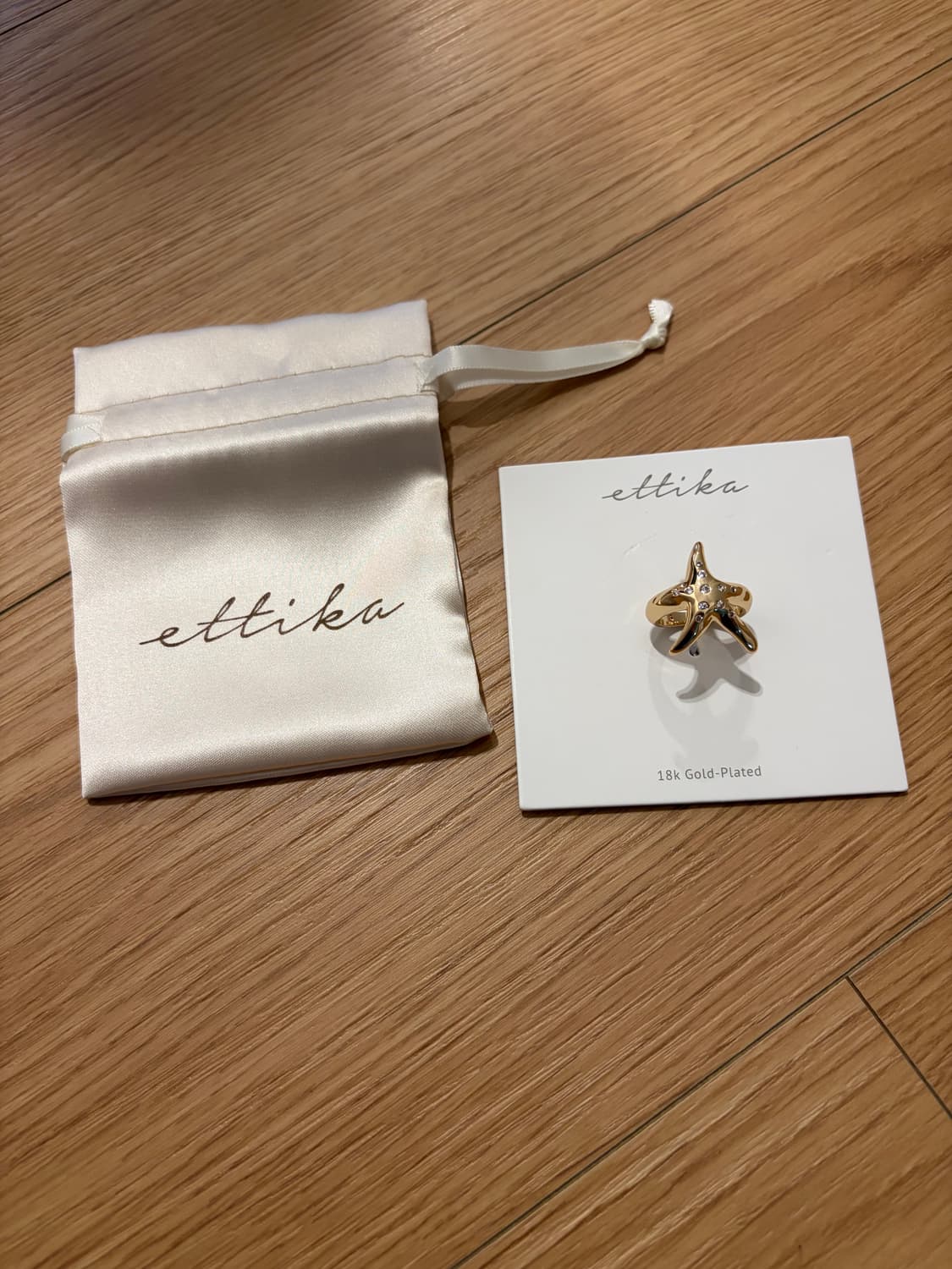 ettika 별모양 반지 새제품 상품이미지1