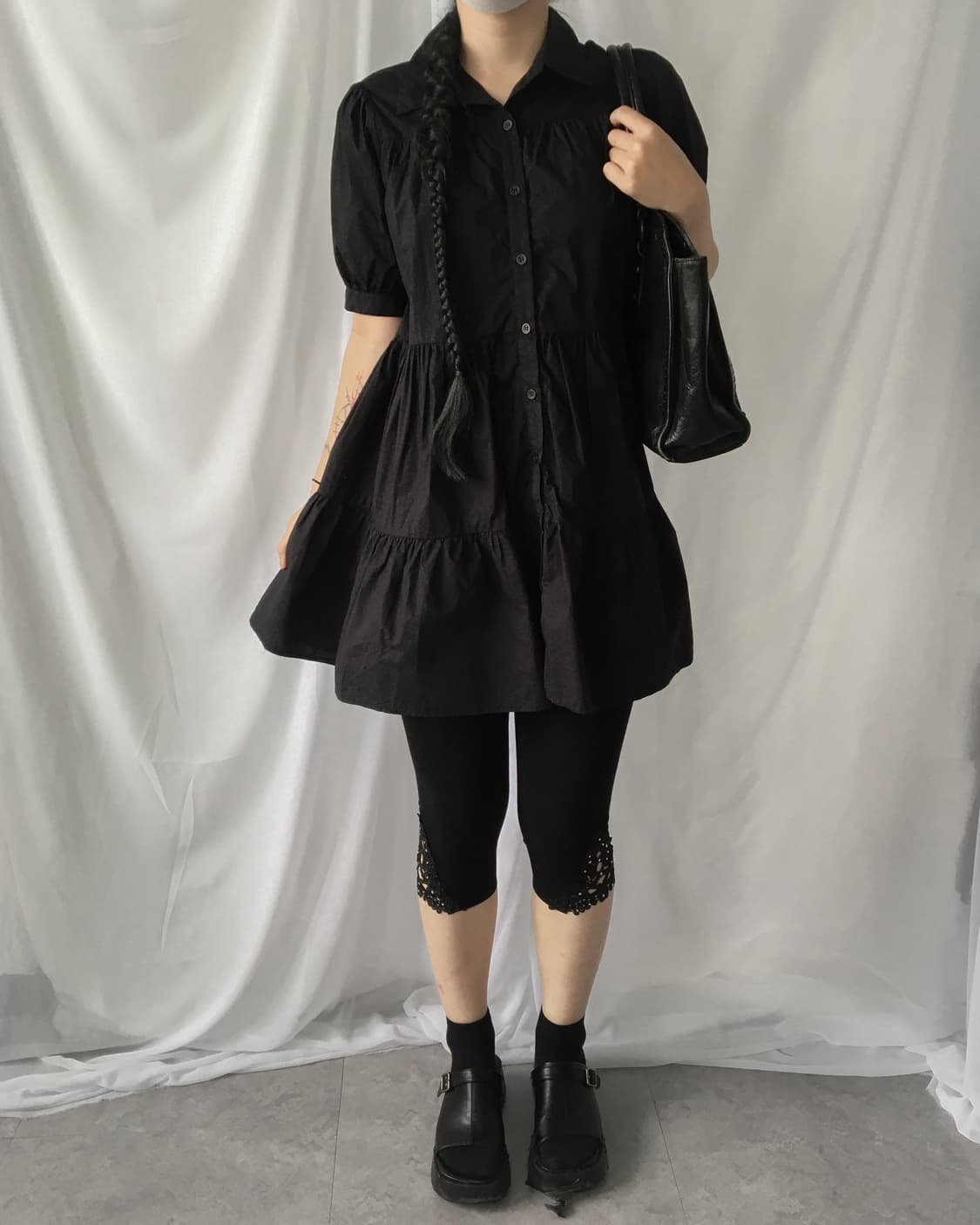 Layer blouse onepiece 상품이미지6
