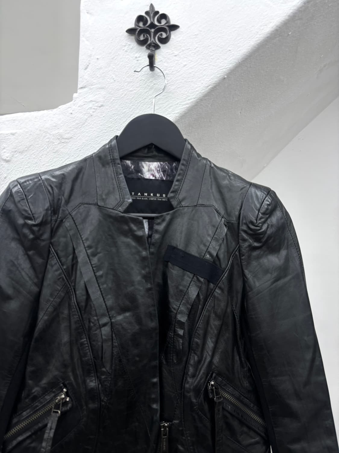 Tankus lambskin leather jacket    상품이미지2