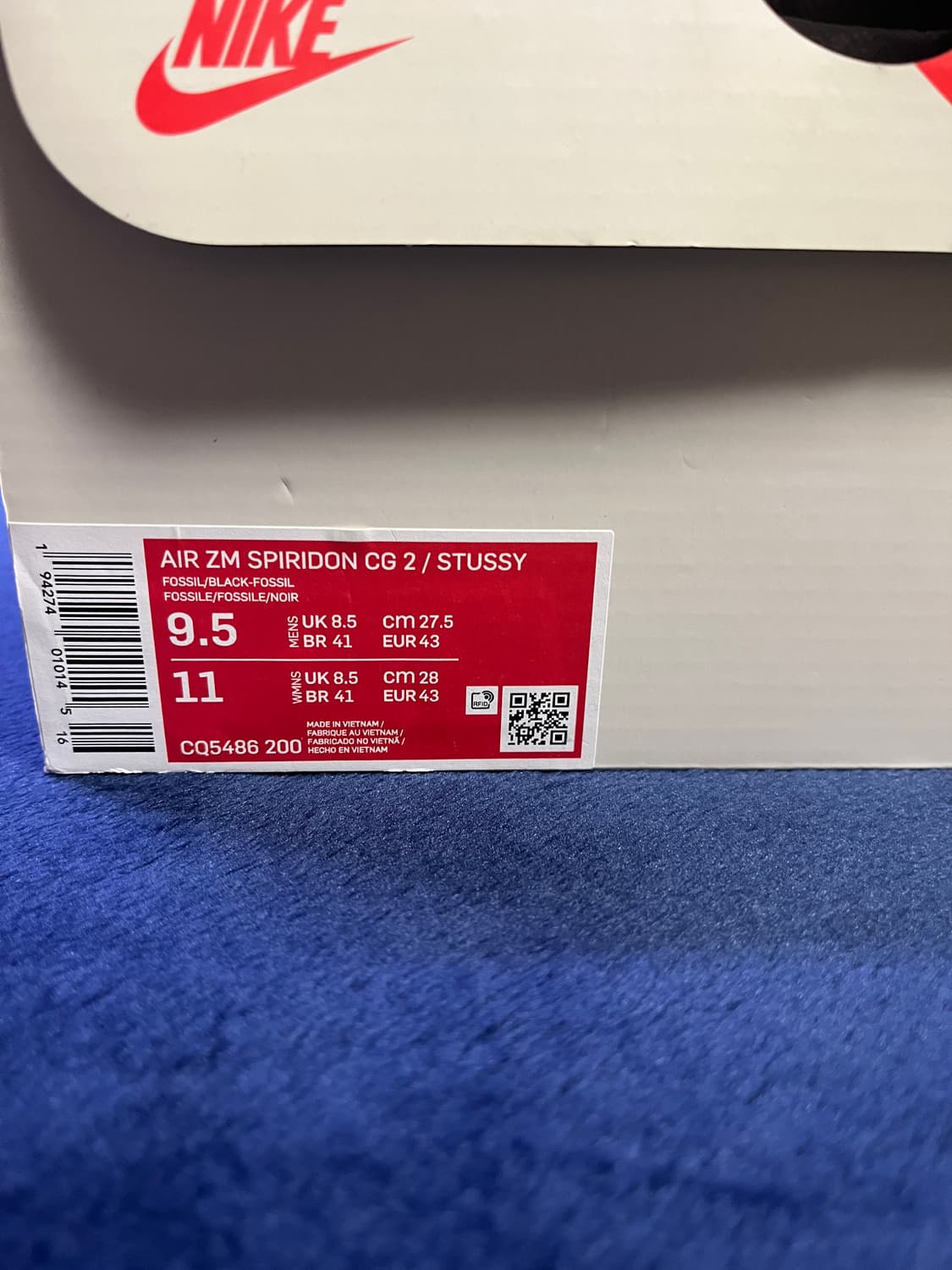 나이키x스투시 에어 줌 스피리돈 케이지 2 파슬 상품이미지5