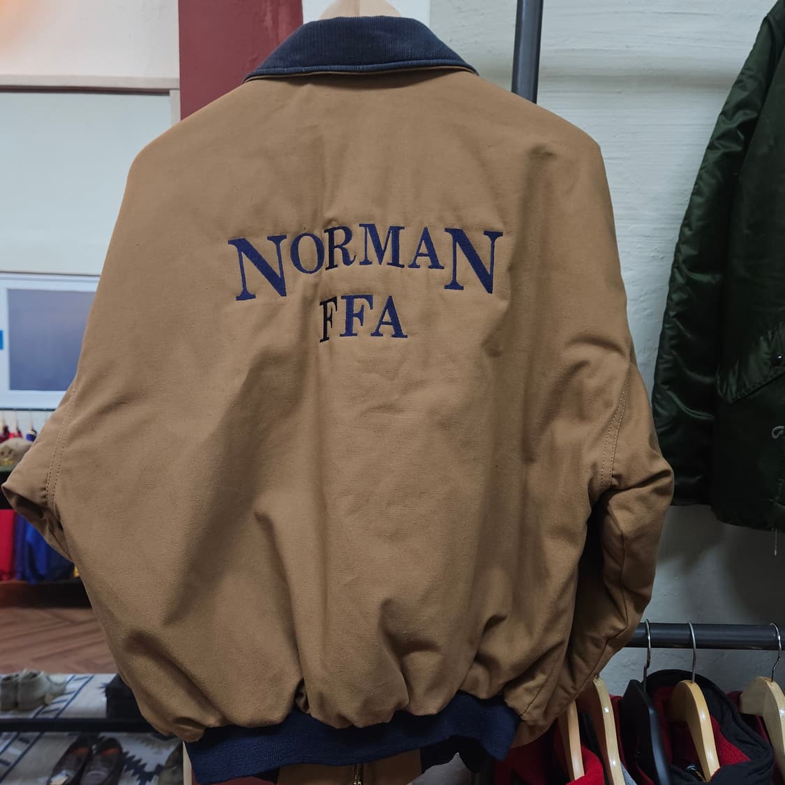 90년대 FFA 봄버 워크자켓 상품이미지6