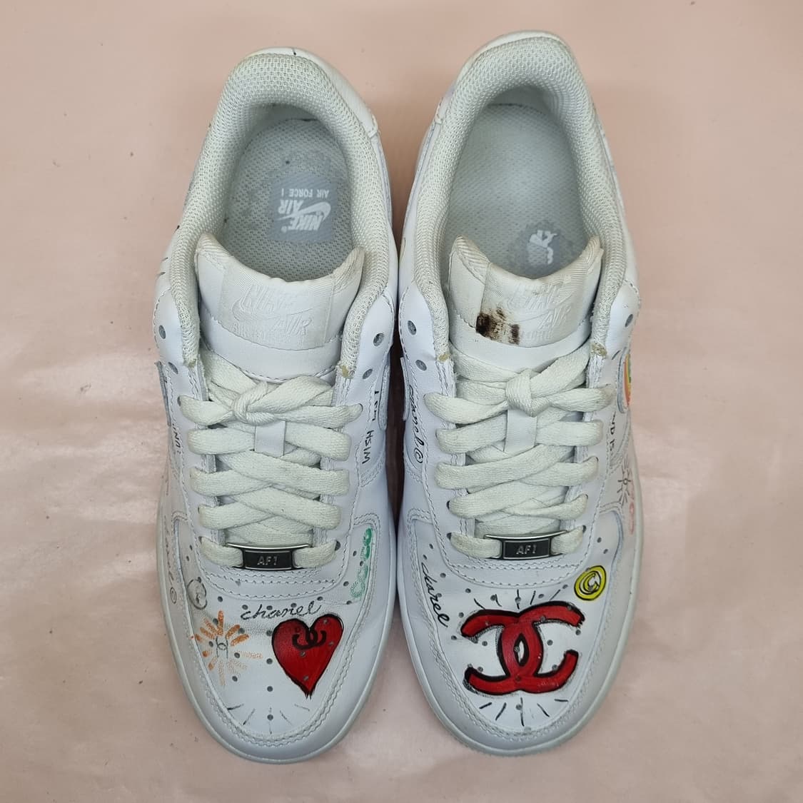 나이키 에어포스1 커스텀 운동화 240 상품이미지2