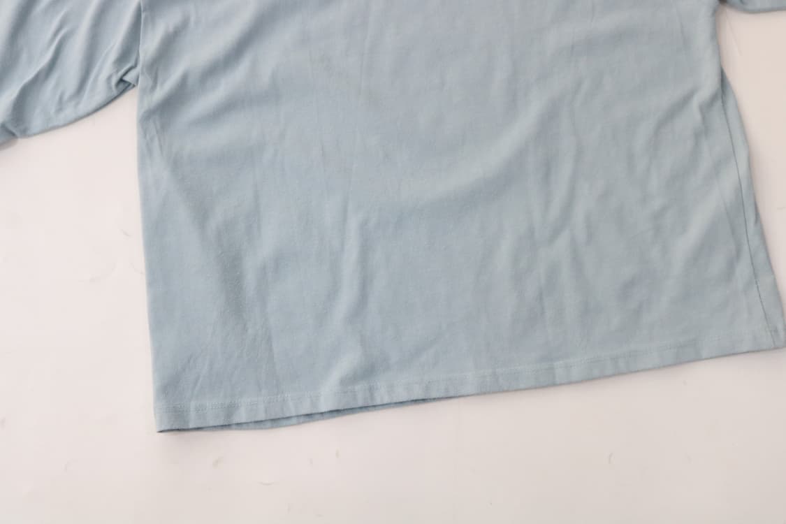 롤링스톤즈 텅 로고 빈티지 블루 롱 슬리브 티셔츠 (150) 상품이미지7