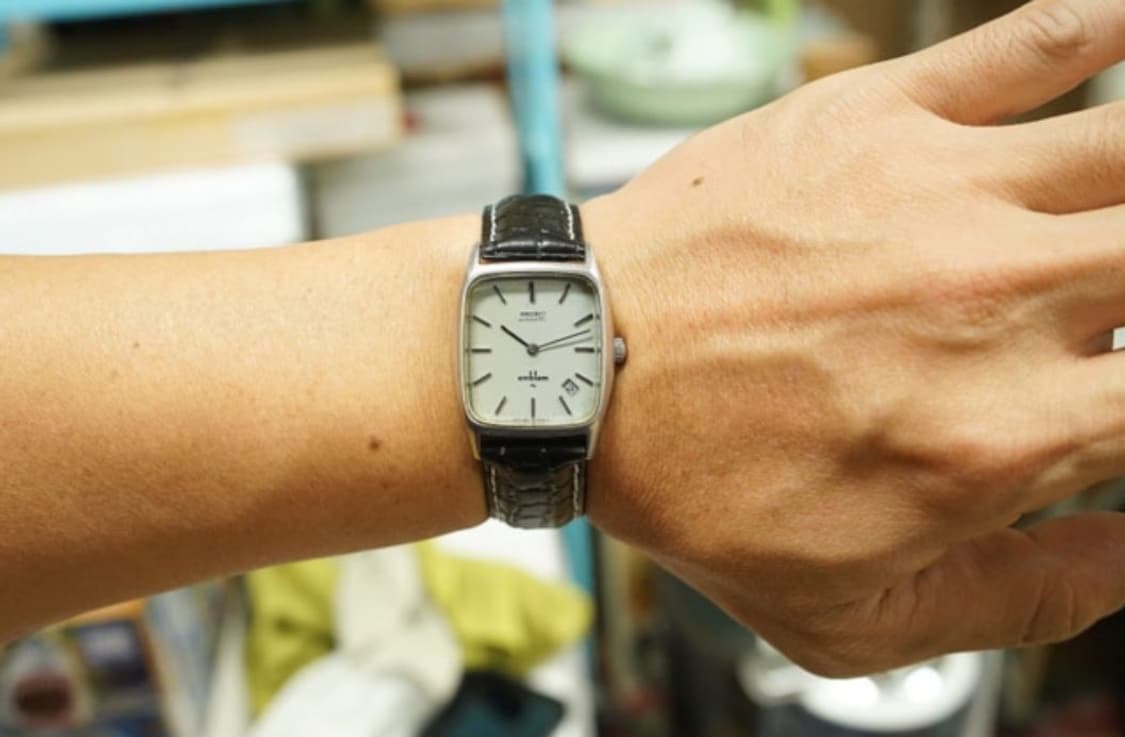 70s 세이코 2418 엠블램 하이비트 오토매틱 시계 상품이미지7