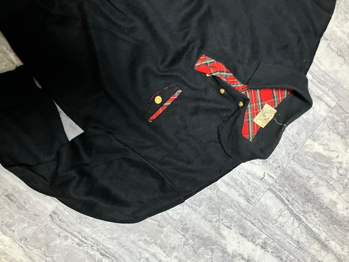 일본빈티지 Artstadiumcp 올드스쿨아메카지 혁오풍 니트카라티셔츠 상품이미지2