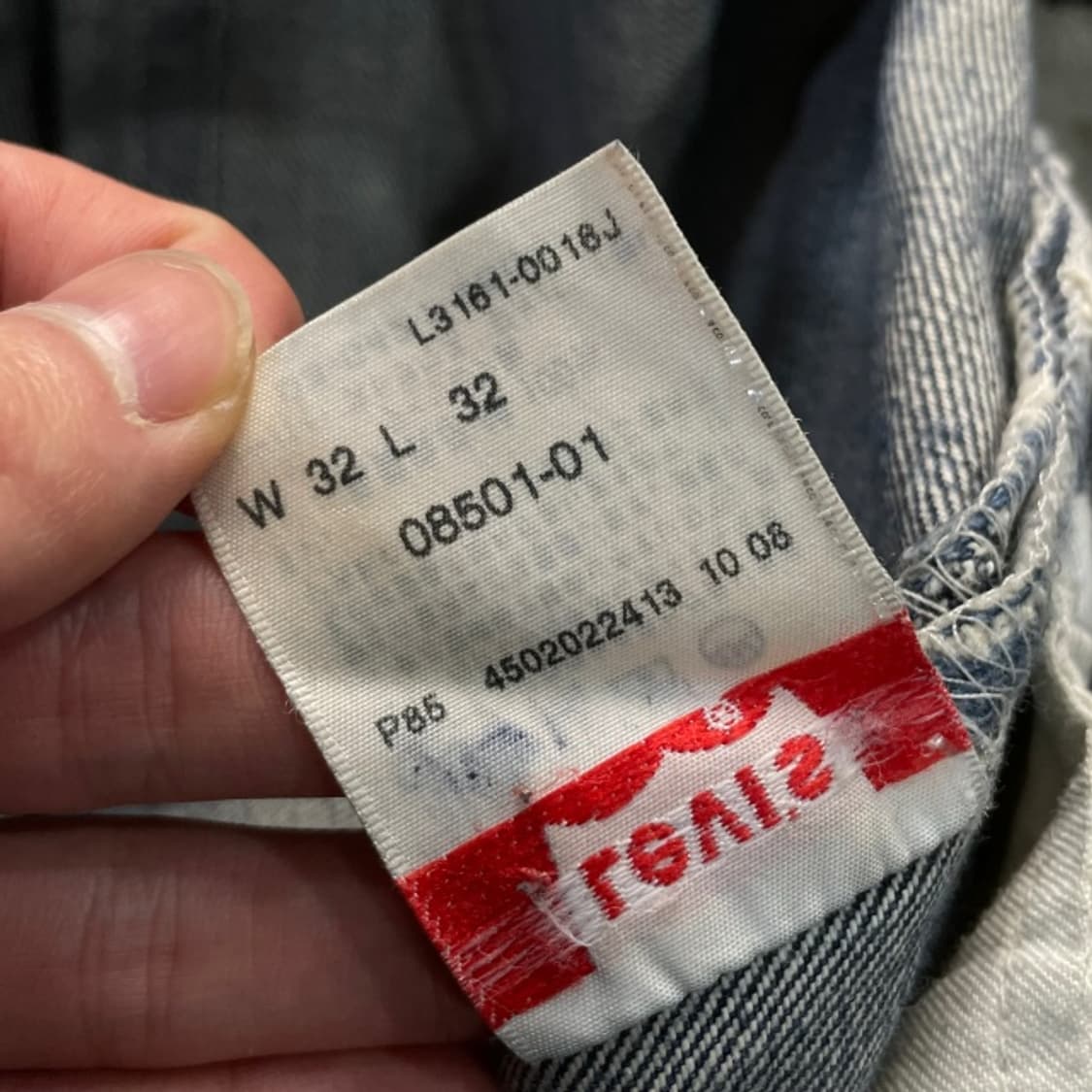 32 리바이스 501 청바지  상품이미지5