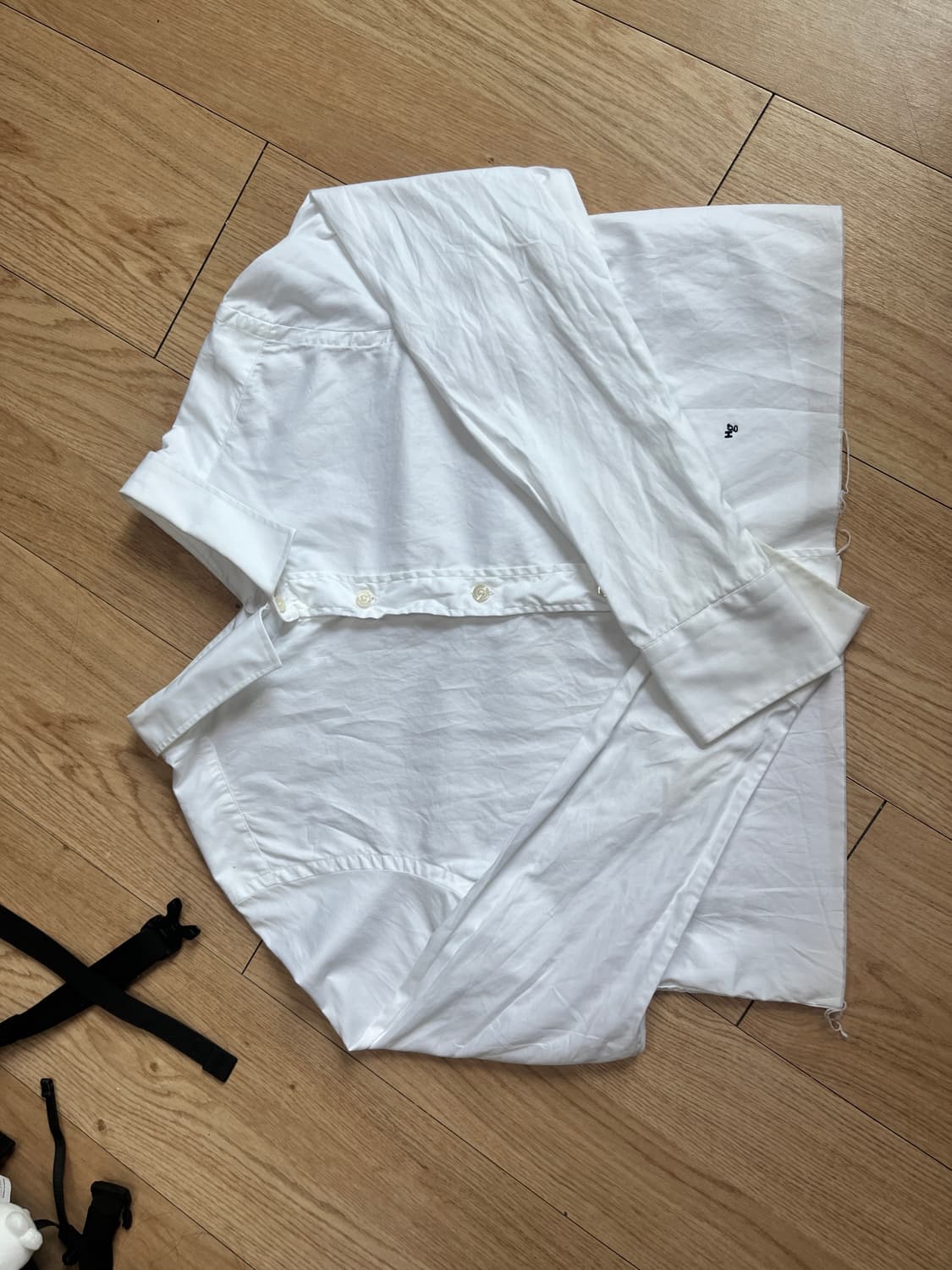옴므걸즈 프론트백 크롭 셔츠 상품이미지3