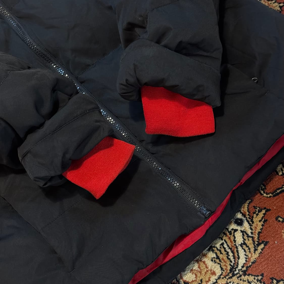 폴로 빅포니 패딩 후디 블랙 (XL) 상품이미지5