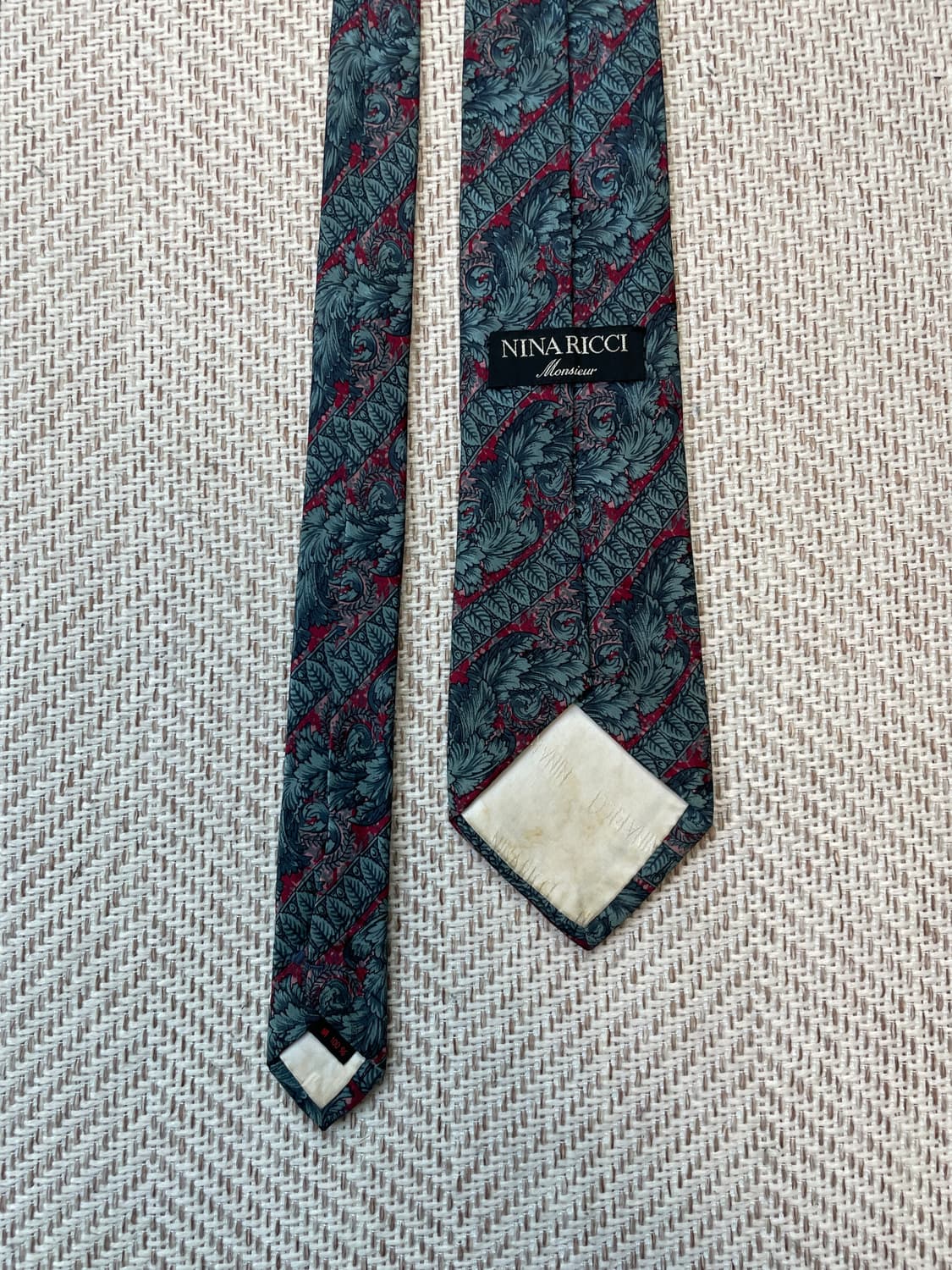 니나리치 페이즐리 넥타이 J03710 상품이미지3