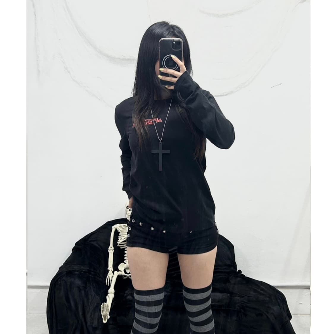 KING OF GOD SKULL LONG SLEEVE 상품이미지2