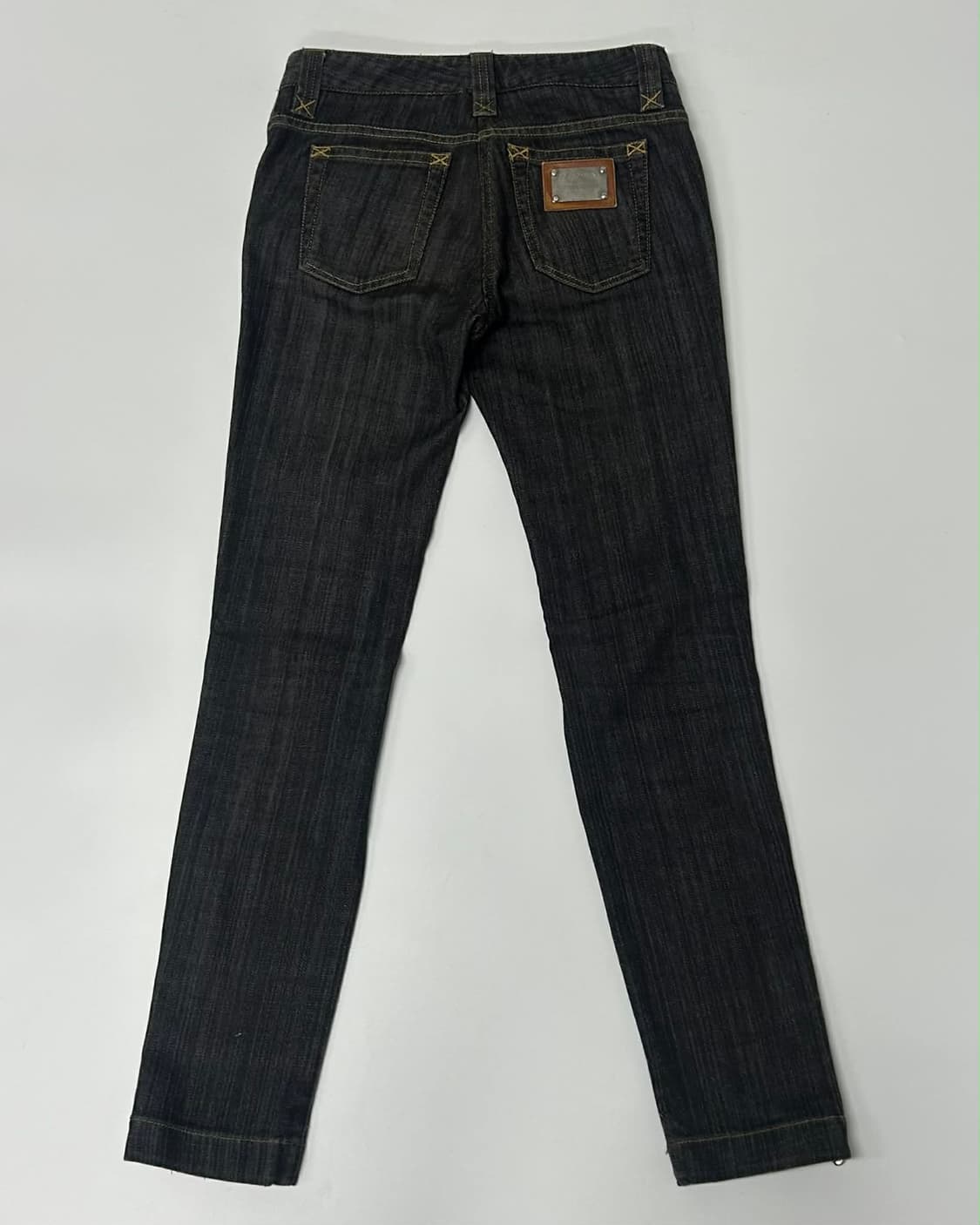 [40] 돌체앤가바나 인디고 집 플레이트 데님 팬츠 상품이미지2