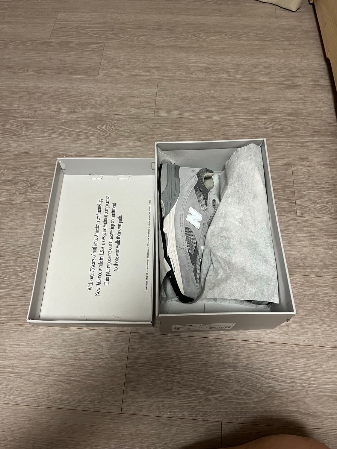 (새상품) 뉴발란스 993 그레이 상품이미지4