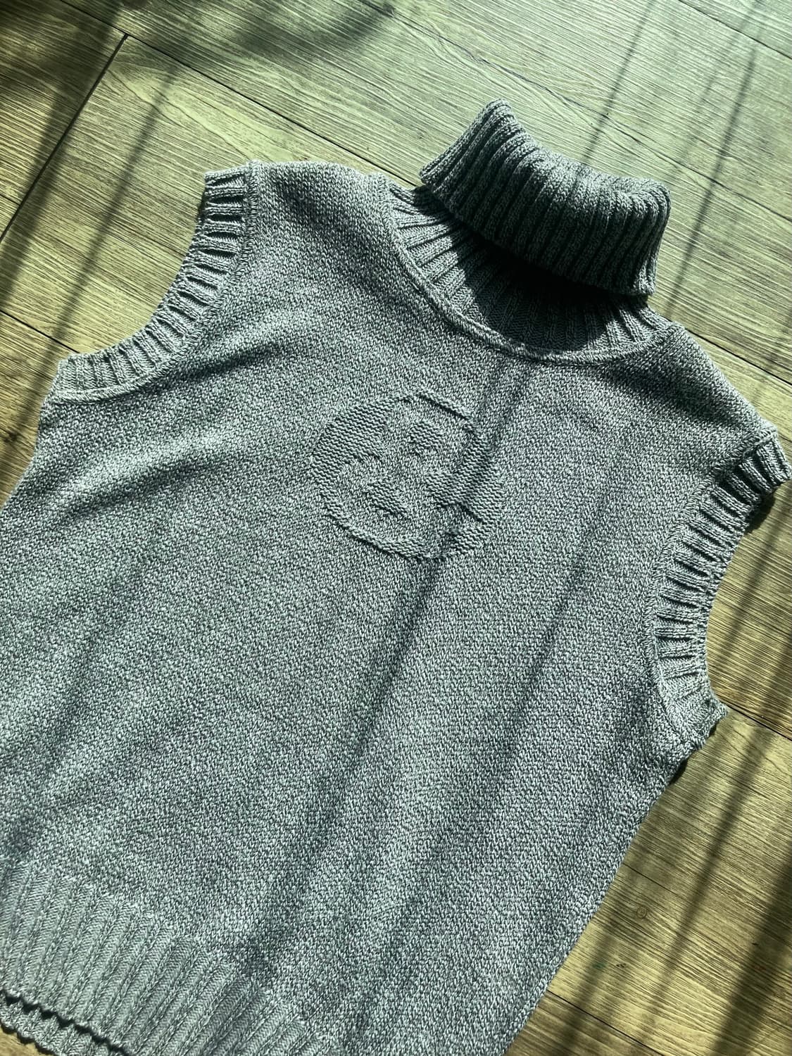 돌체앤가바나 터틀넥 민소매 나시 베스트 니트 상품이미지2