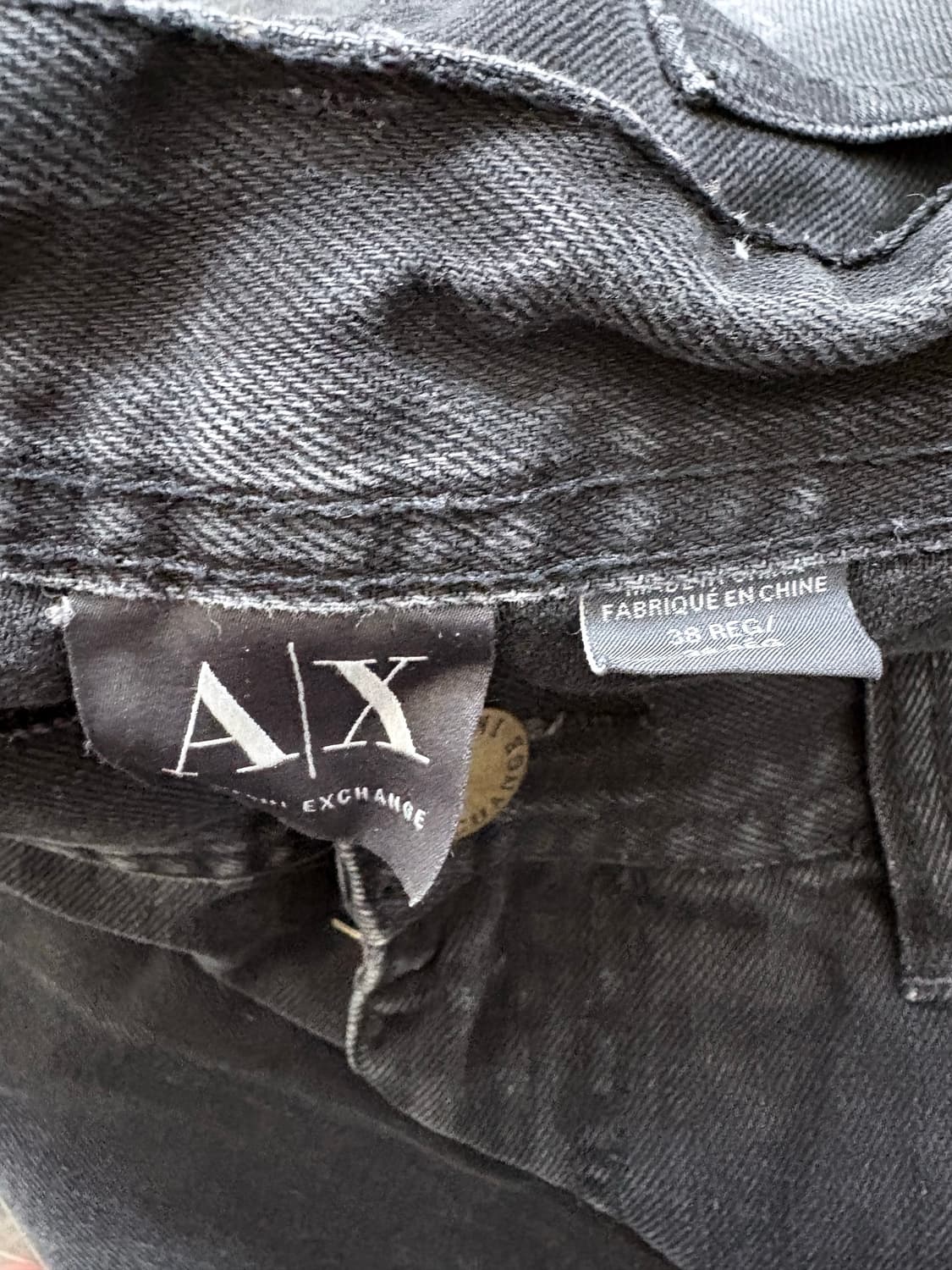(38) 아르마니 익스체인지 00s 데님 팬츠 상품이미지5