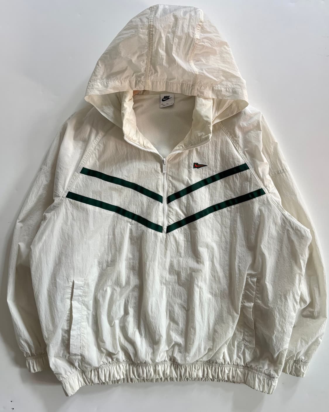 Nike 나이키 아이보리 후드 바람막이 상품이미지3