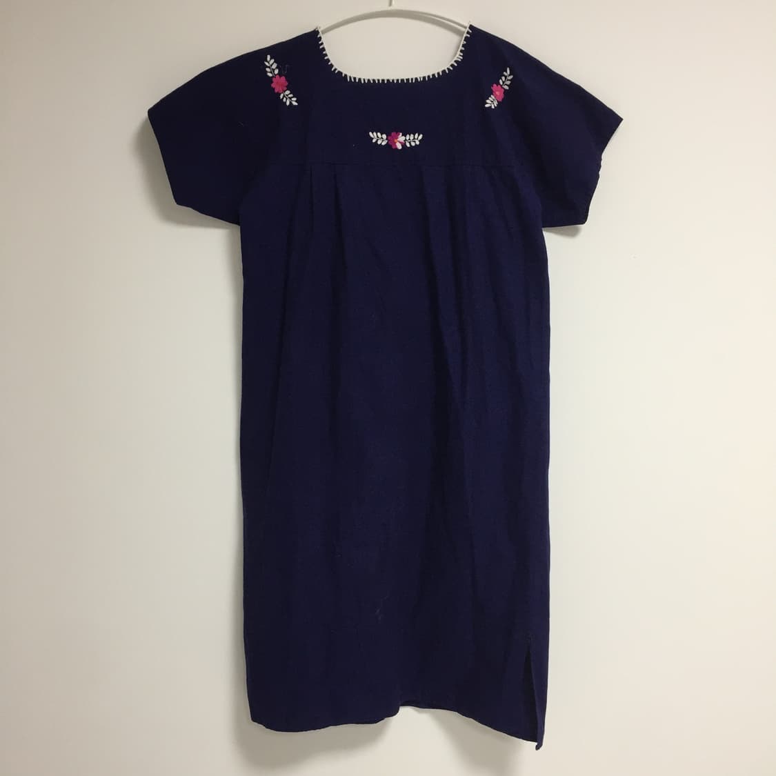 (착용샷 O) 빈티지 하구미 멕시코 자수 원피스 상품이미지4