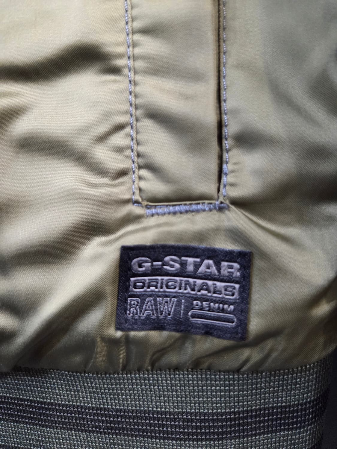 지스타로우 어벤져스 봄버 자켓 카키(M) 상품이미지3