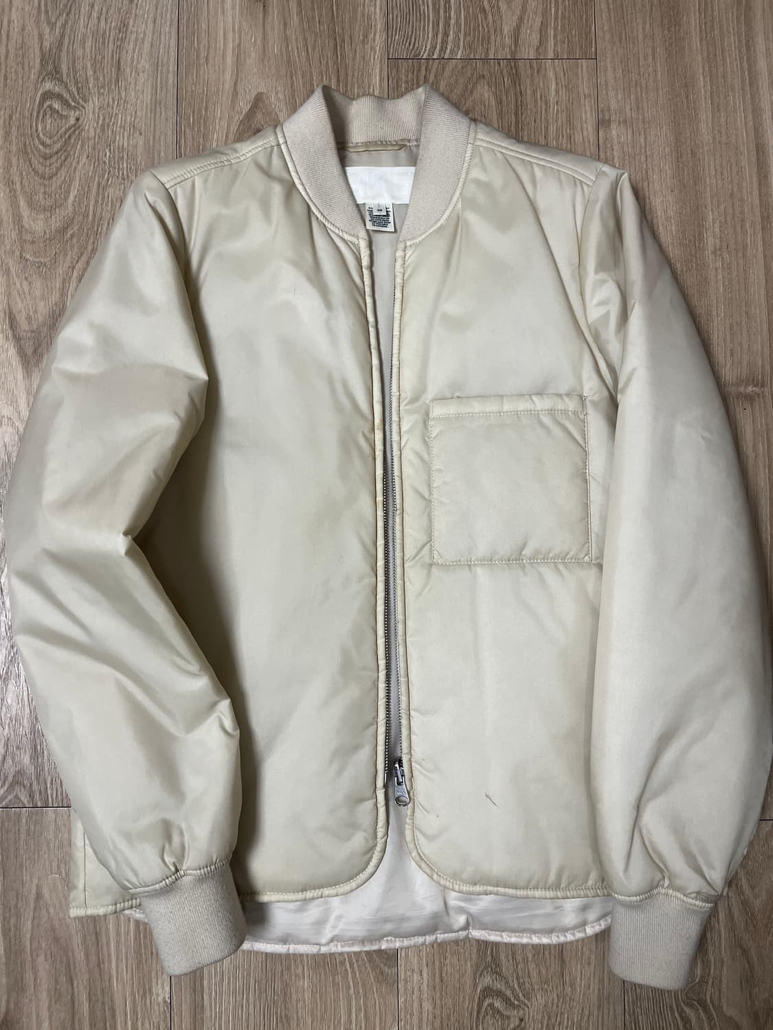 ARKET 아르켓 아이보리 퀼팅 자켓 상품이미지1