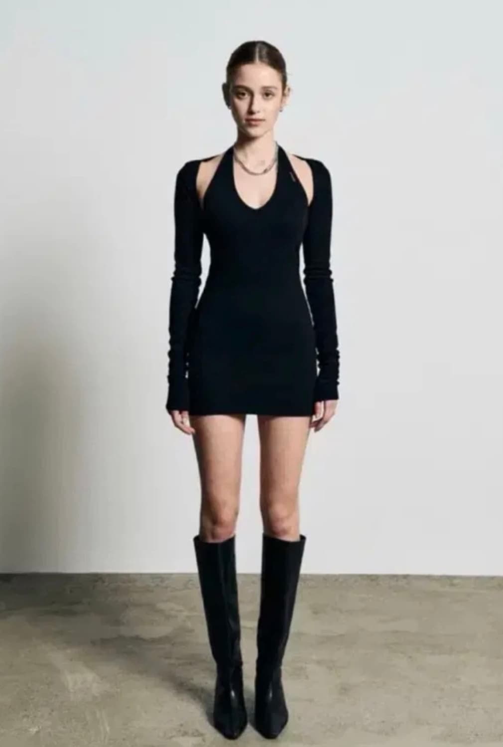 보헤미안서울 홀터넥 원피스 상품이미지1