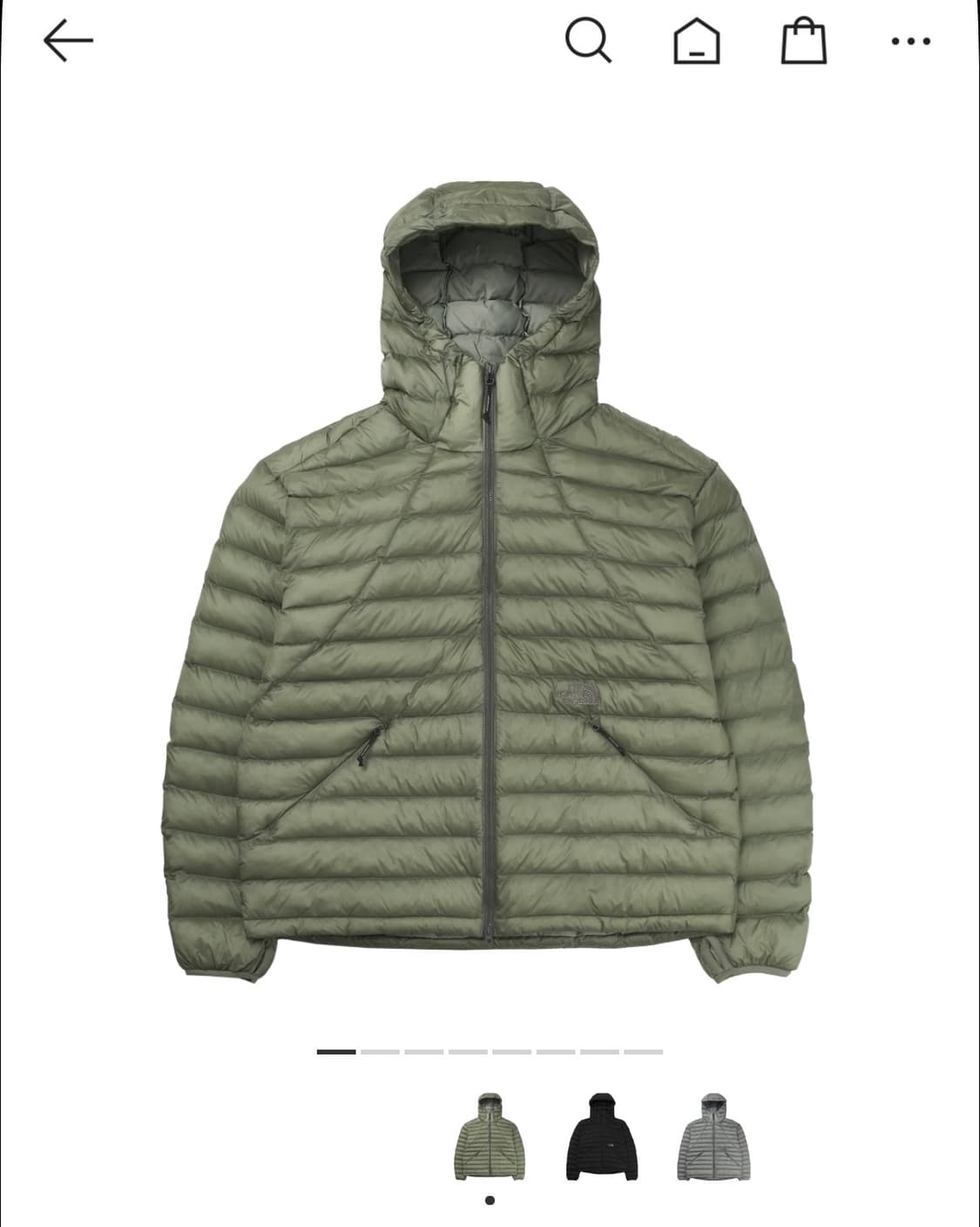 노스페이스 벤투스 wl 라이트카키 상품이미지1