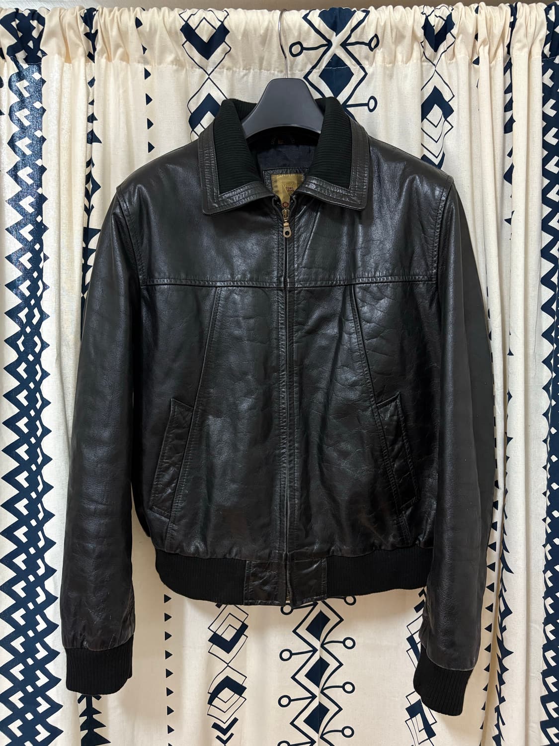 toro skins / 빈티지 가죽 블루종 상품이미지1