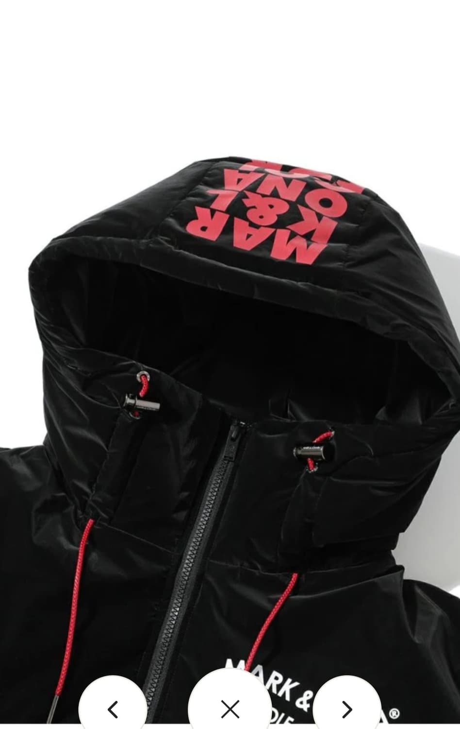 (새상품)마크앤로나 리플 다운점퍼 골프패딩 상품이미지10