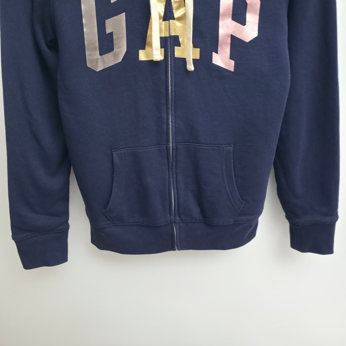 [S] GAP 갭 네이비 후리스 후드 집업 상품이미지3