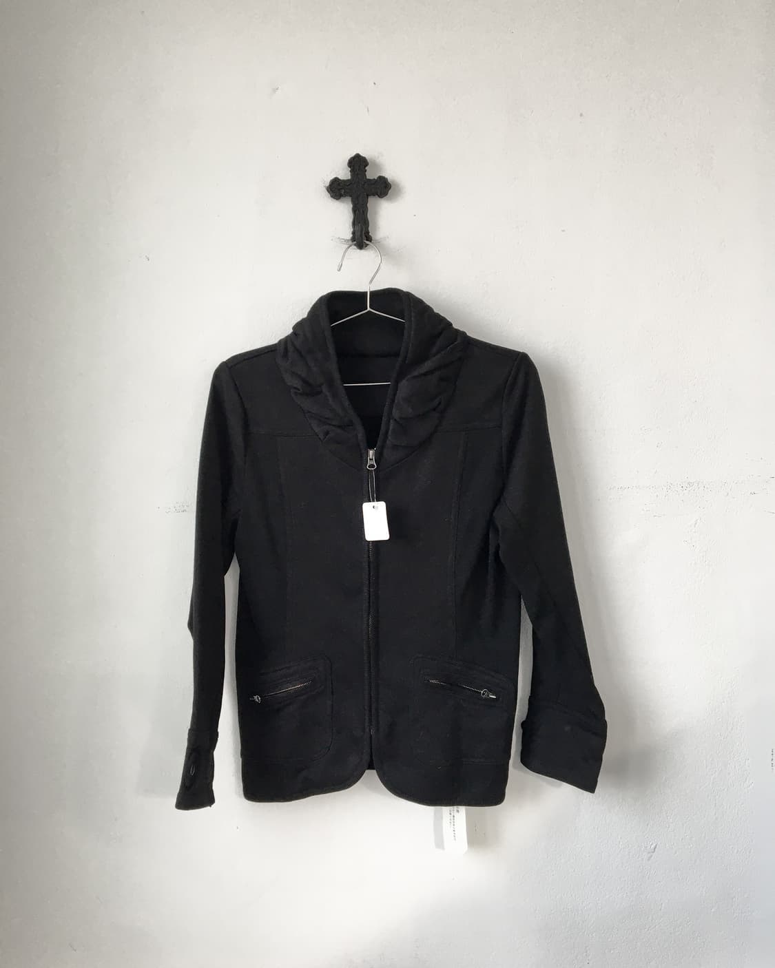 Thick neck point zip up 상품이미지2