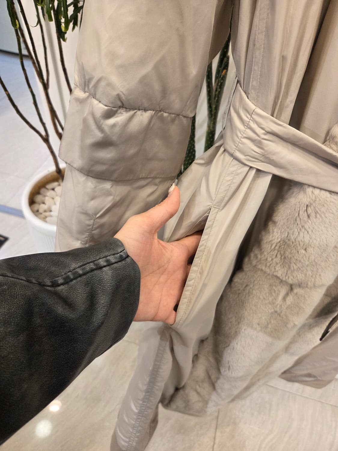 MaxMara 막스마라 리버시블 구스 패딩 상품이미지9