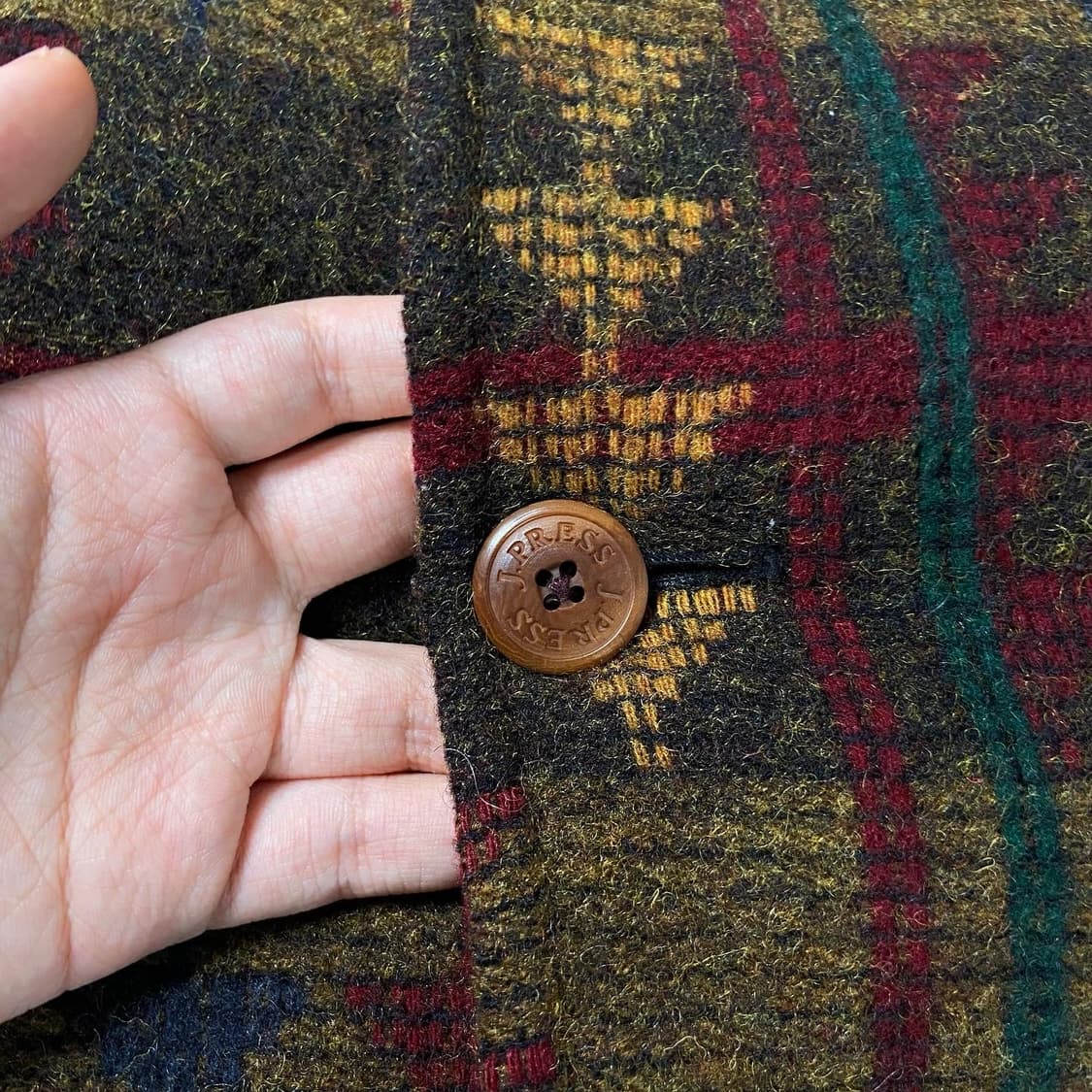 (100-103) 8-90’s 제이프레스 울 헌팅 코트 상품이미지5