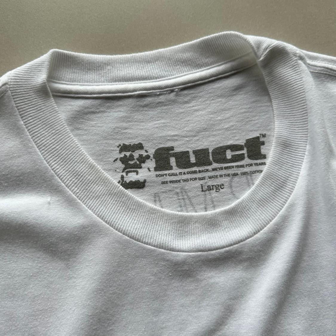 [L]fuct 퍽트 USA 그래픽 레어 반팔 티셔츠 상품이미지5