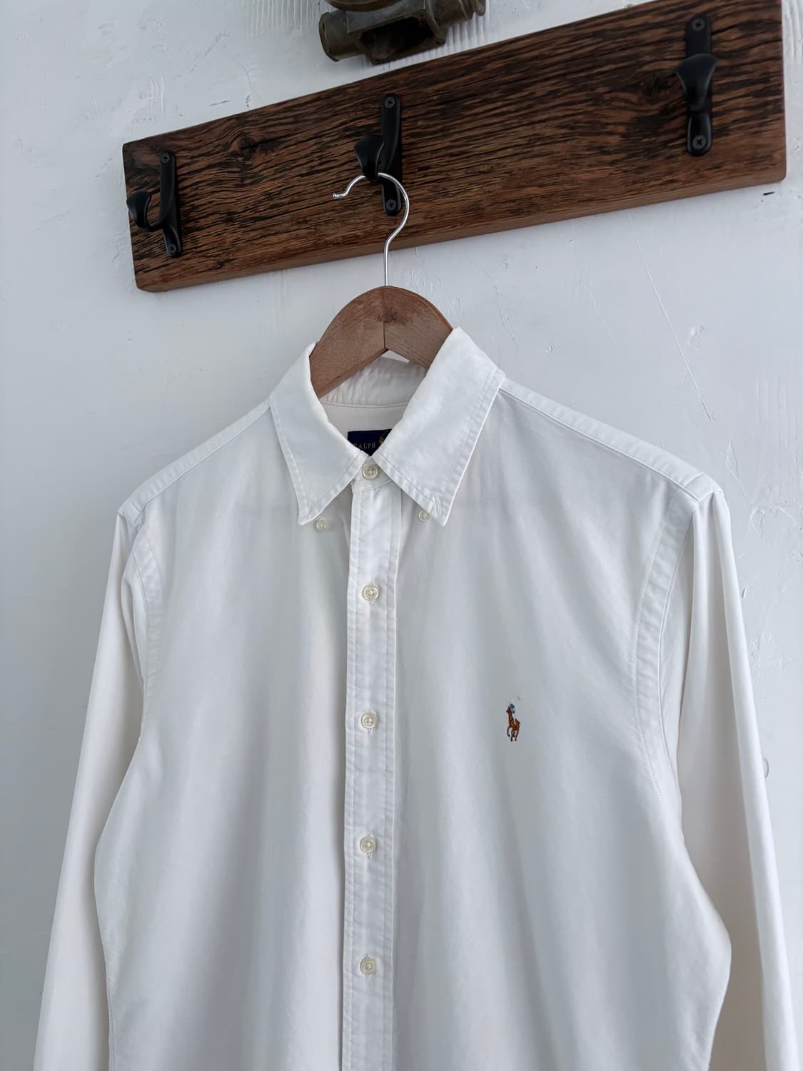 Polo 폴로 랄프로렌 신형 화이트 옥스포드 셔츠 상품이미지2