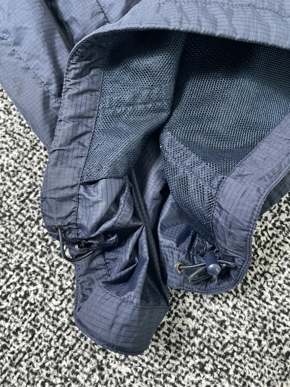 빈티지9. 노스페이스 집업 바람막이 나일론 윈드브레이커 점퍼 네이비 상품이미지7