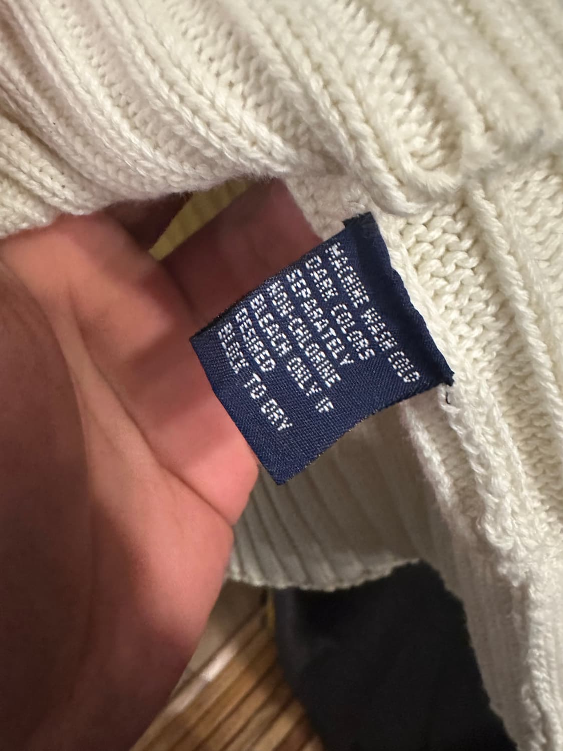 XL)챕스 랄프로렌 오버핏 면니트 상품이미지3