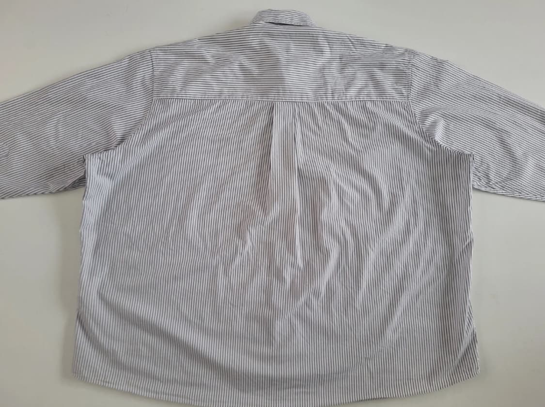아워레가시 x 스투시 워크숍 버튼 오버사이즈 스트라이프 셔츠 S 상품이미지5
