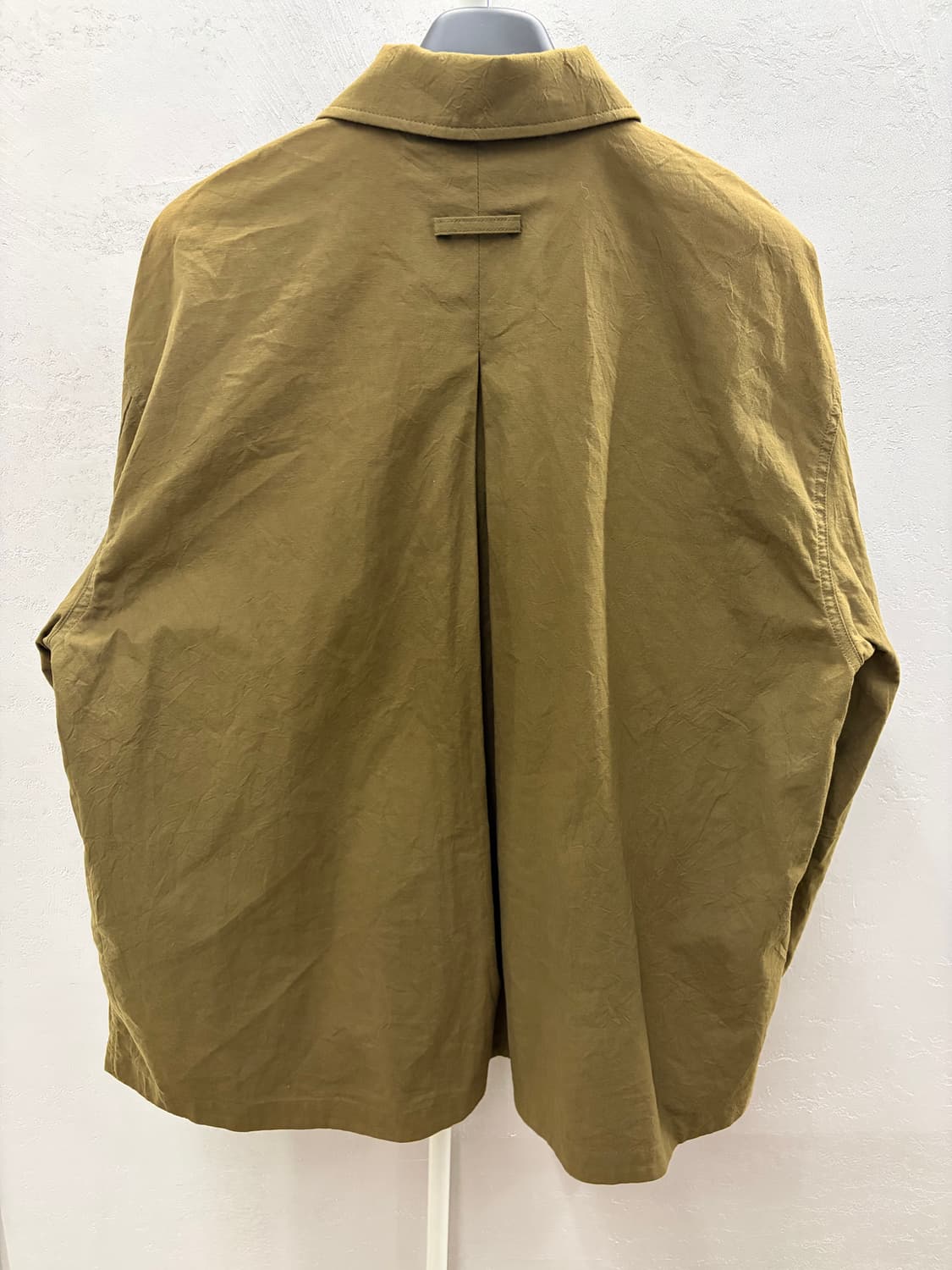 Noun wrinkle shirt jacket khaki 2 상품이미지8
