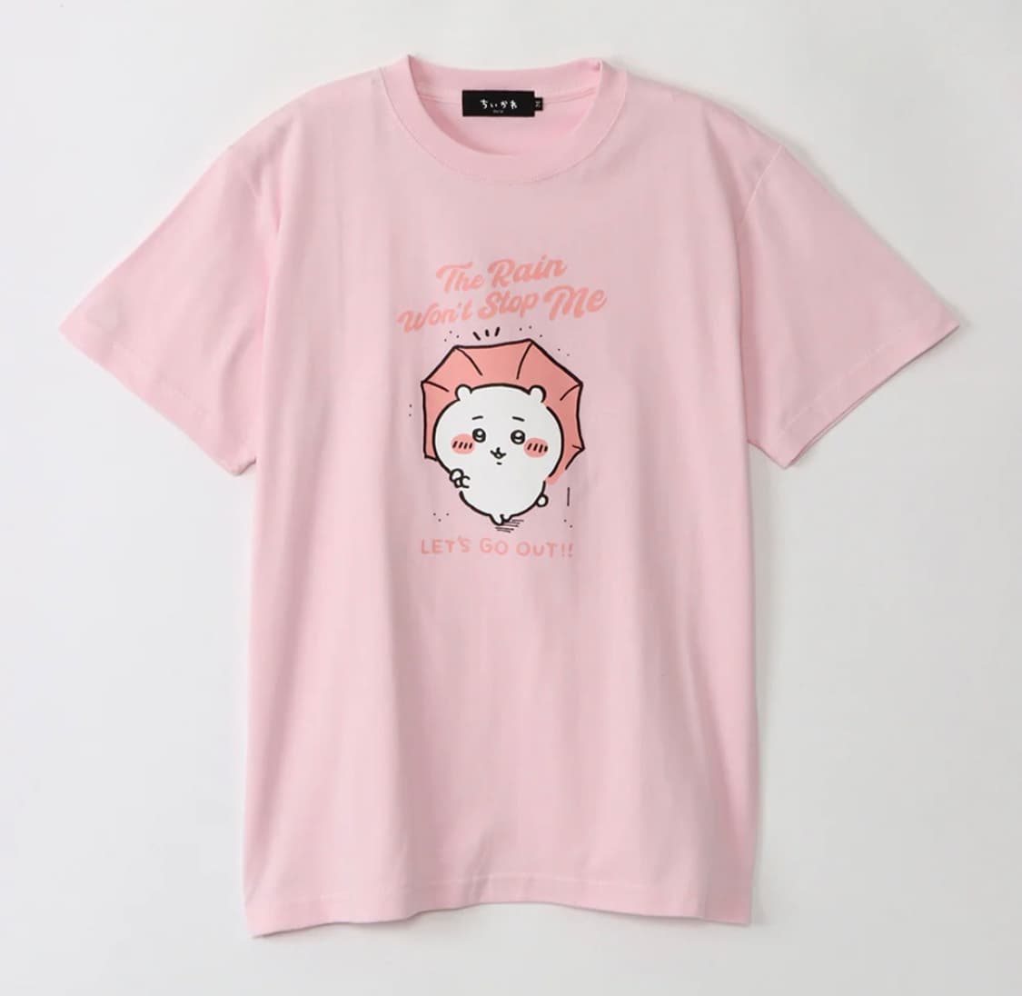 일본 먼작귀 치이카와 반팔 티셔츠 L/핑크/하치와레 상품이미지1