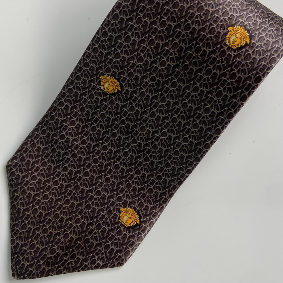 Gianni Versace 베르사체 모노그램 정품 명품넥타이 상품이미지5