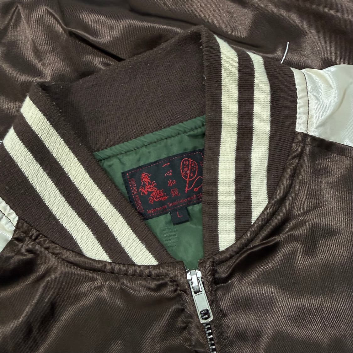 일본 오리엔탈 일심여경 자수 스카쟌 상품이미지8