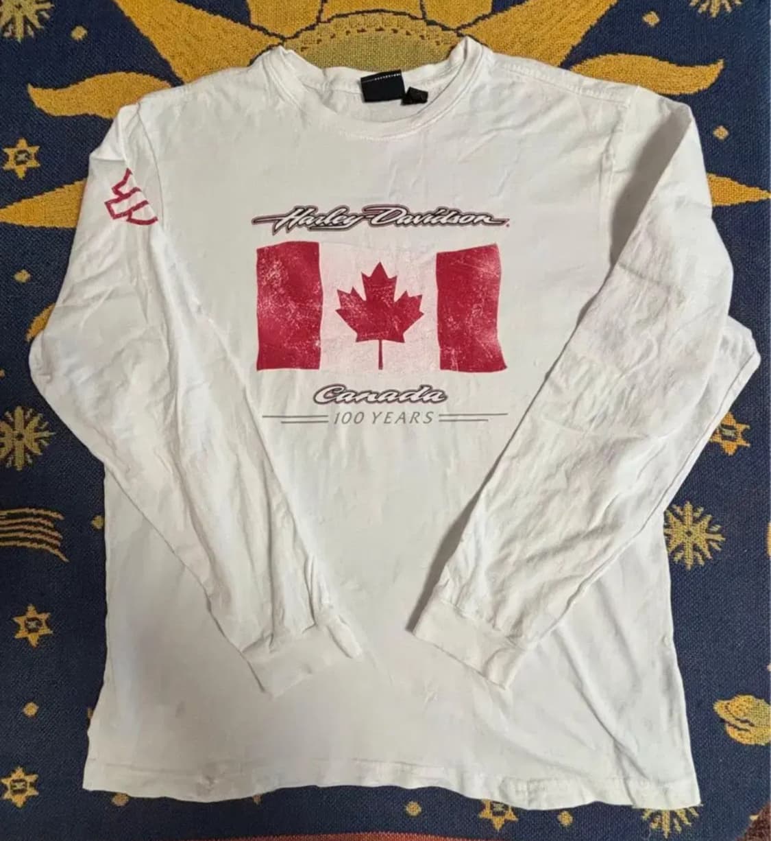 할리 데이비슨 캐나다 한정 100주년 기념 롱슬리브 상품이미지3