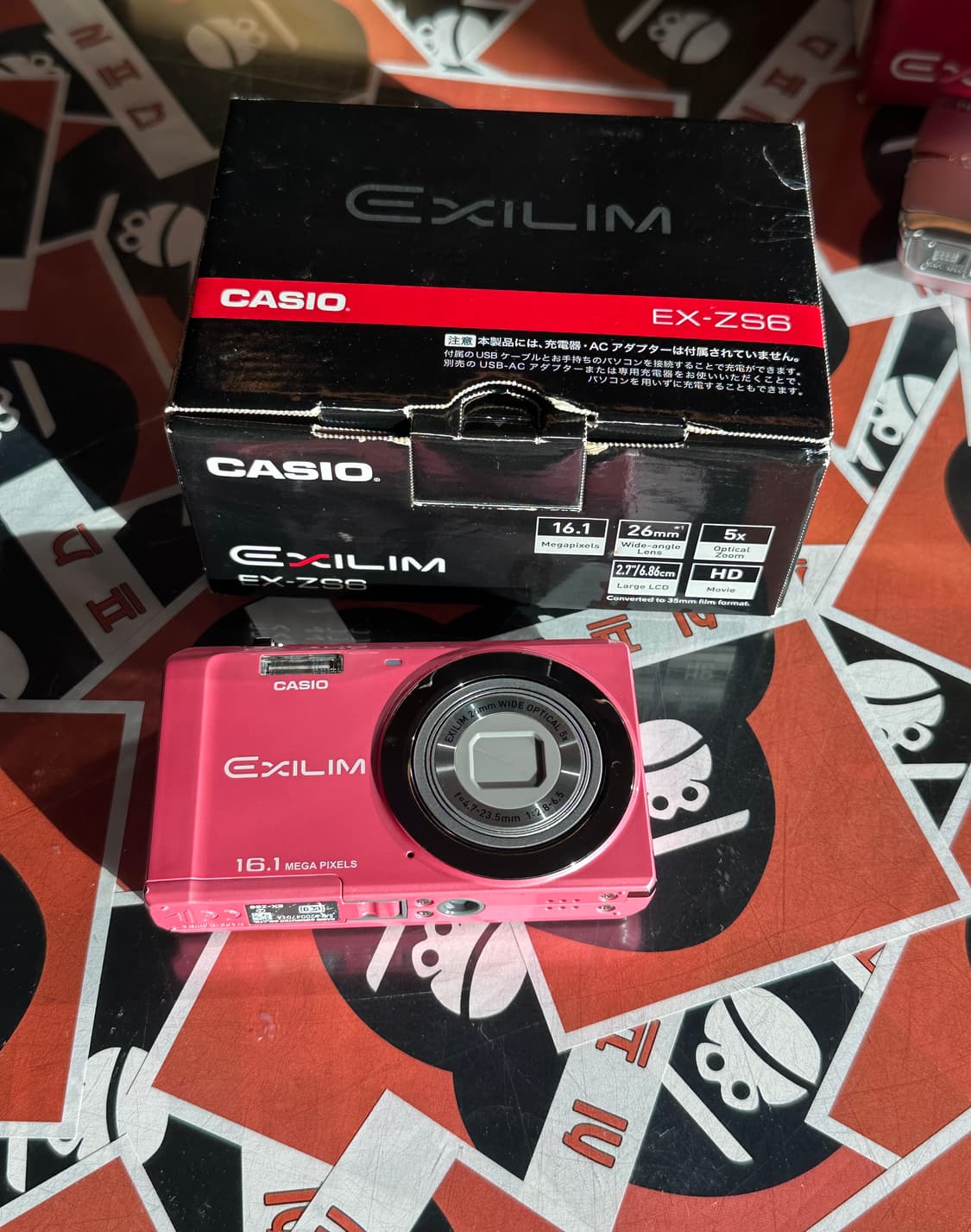 (풀박,핑크) CASIO 카시오 엑슬림 EX-ZS6 빈티지디카 상품이미지4