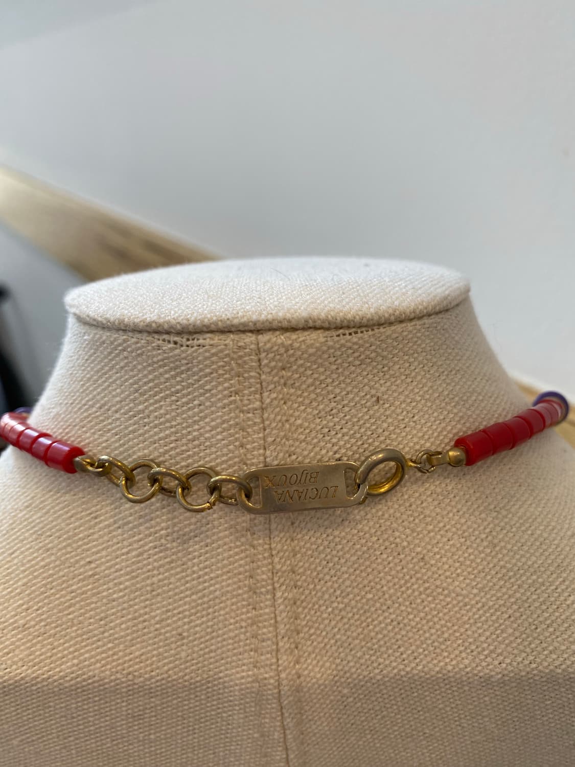 Luciana Bijoux 빈티지 목걸이 루치아니비쥬 비즈 목걸이  상품이미지4