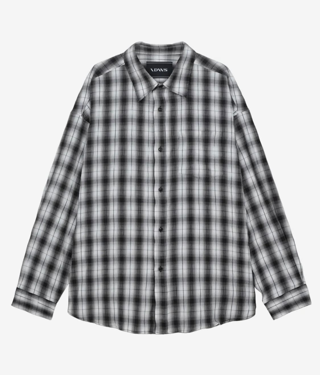 (2) 아이돈워너셀 체크 서츠 블랙 상품이미지2