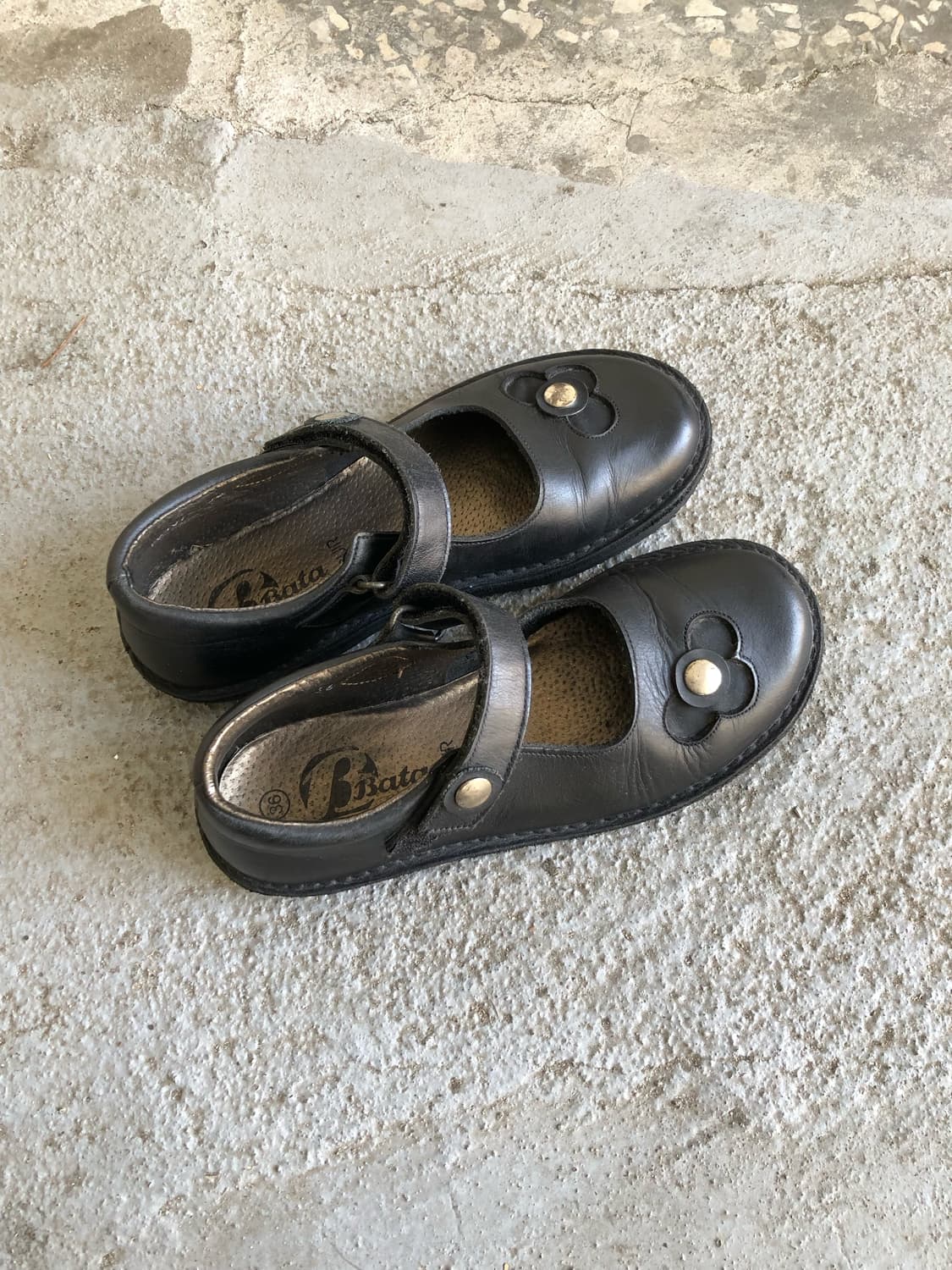 빈티지 벨크로 스트랩 메리제인 슈즈 상품이미지2