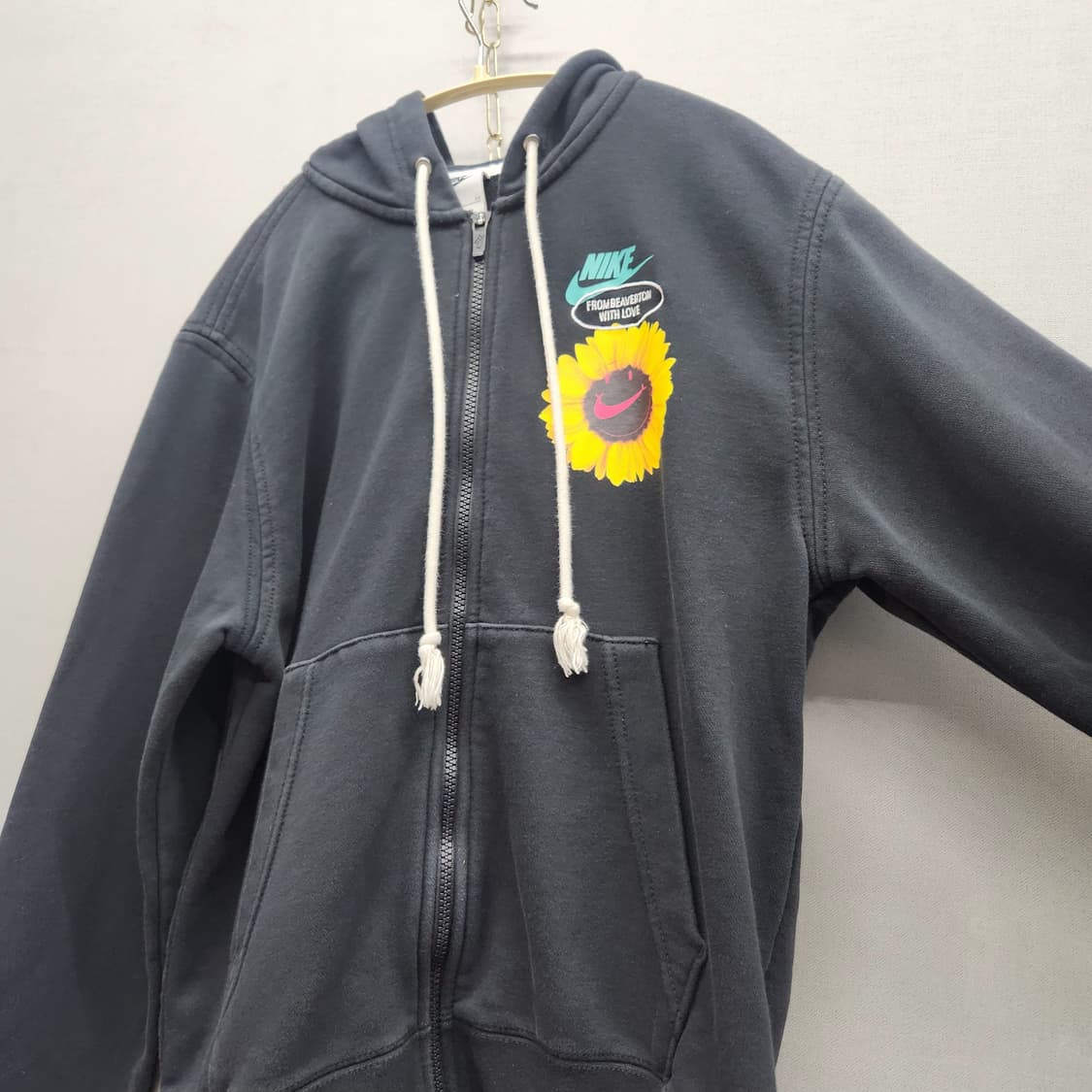 나이키 썬플라워 로고 후드집업 S(L) 상품이미지3