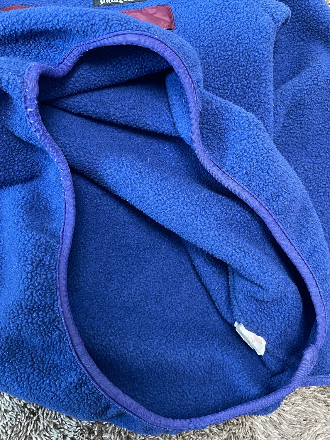 90s Patagonia synchilla 빈티지 신칠라 네이비 상품이미지6