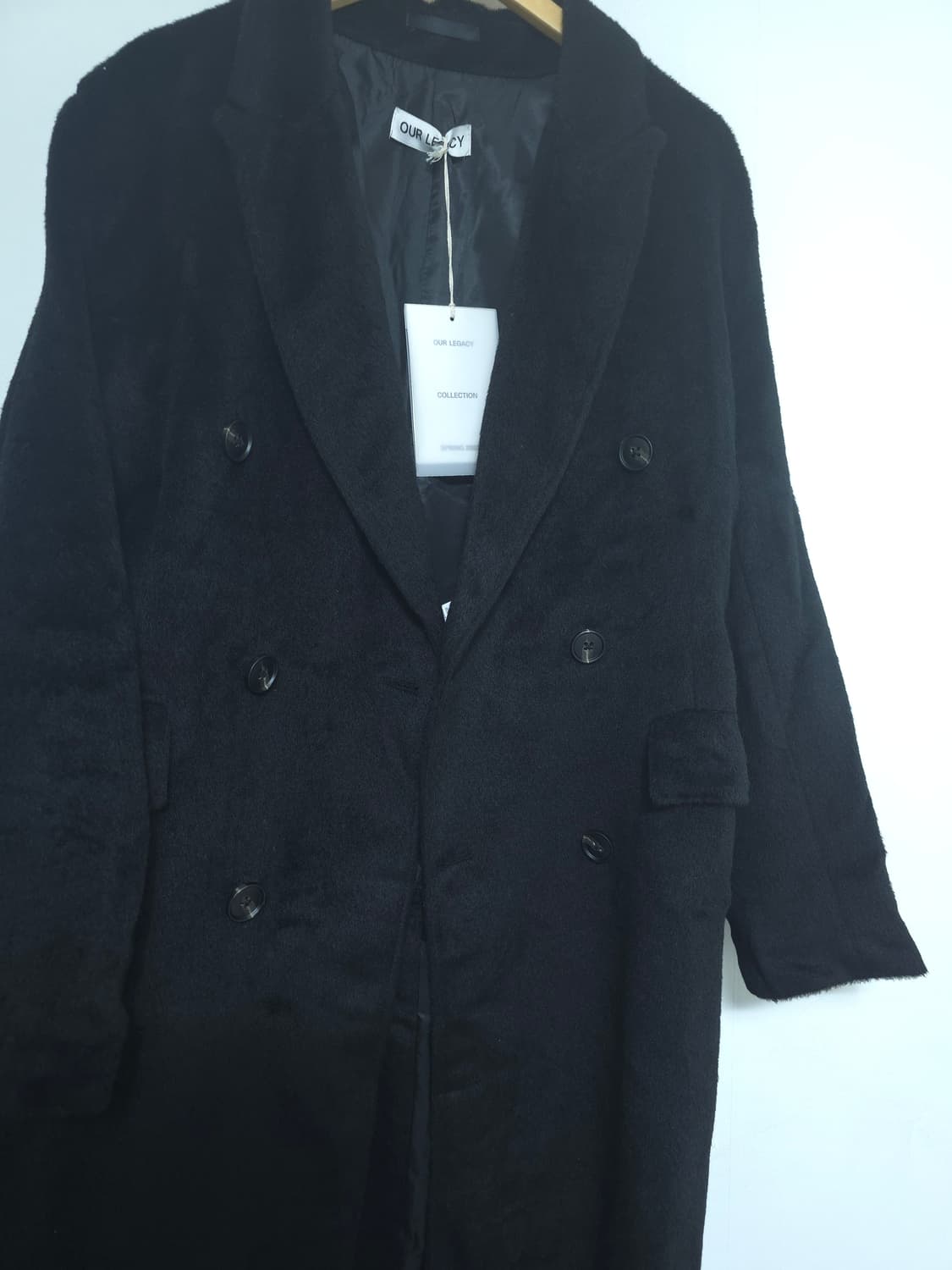새제품)아워레가시 OUR LEGACY 웨일코트 말헤어 혼방  46 상품이미지5
